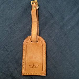 Louis Vuitton luggage tag